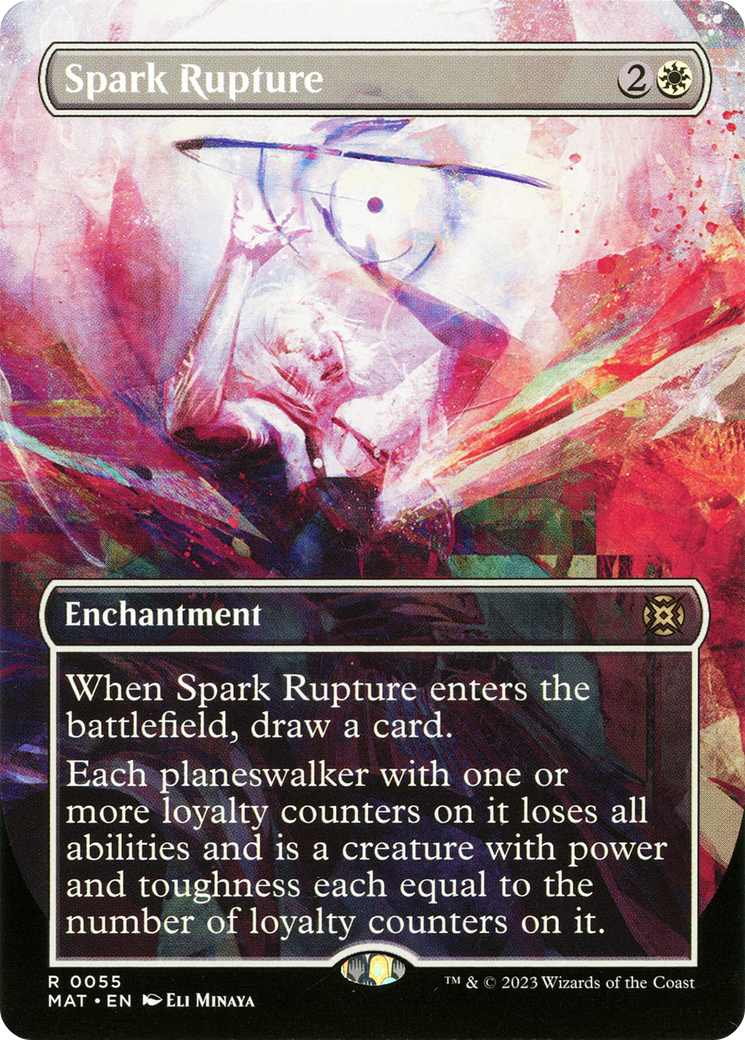 Spark Rupture (Borderless) (MAT-055) - March of the Machine: The Aftermath: (Showcase) (Borderless)