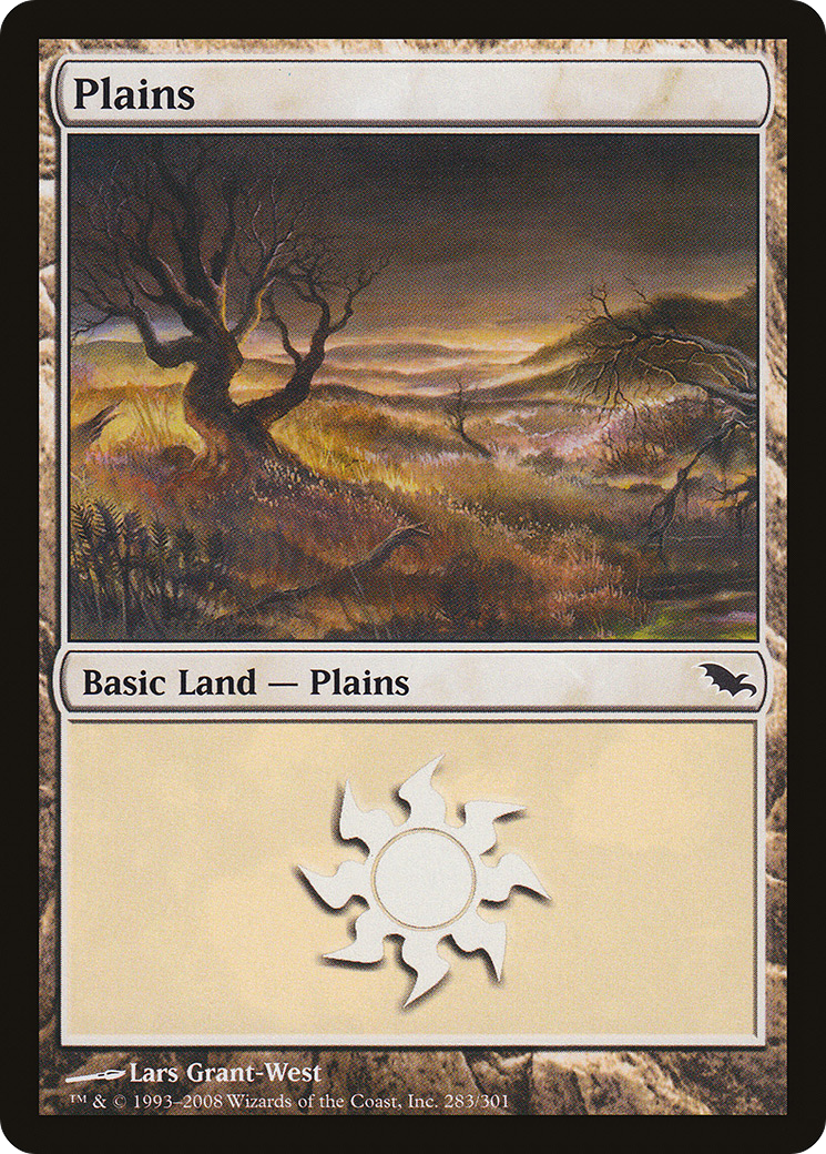 Plains (283) (SHM-283) - Shadowmoor Foil