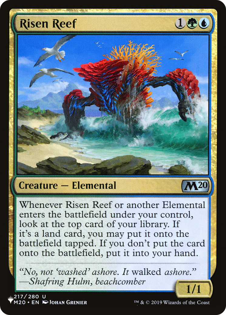 Risen Reef (LIST-217) - The List