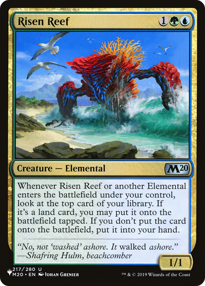 Risen Reef (LIST-217) - The List