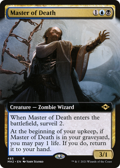 Master of Death (Extended Art) (MH2-465) - Modern Horizons 2: (Extended Art)