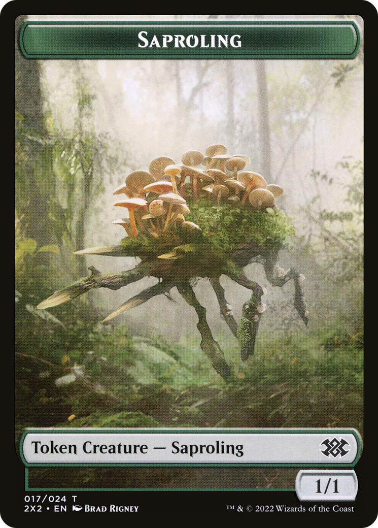 Saproling (T2X2-017) - Double Masters 2022 Tokens
