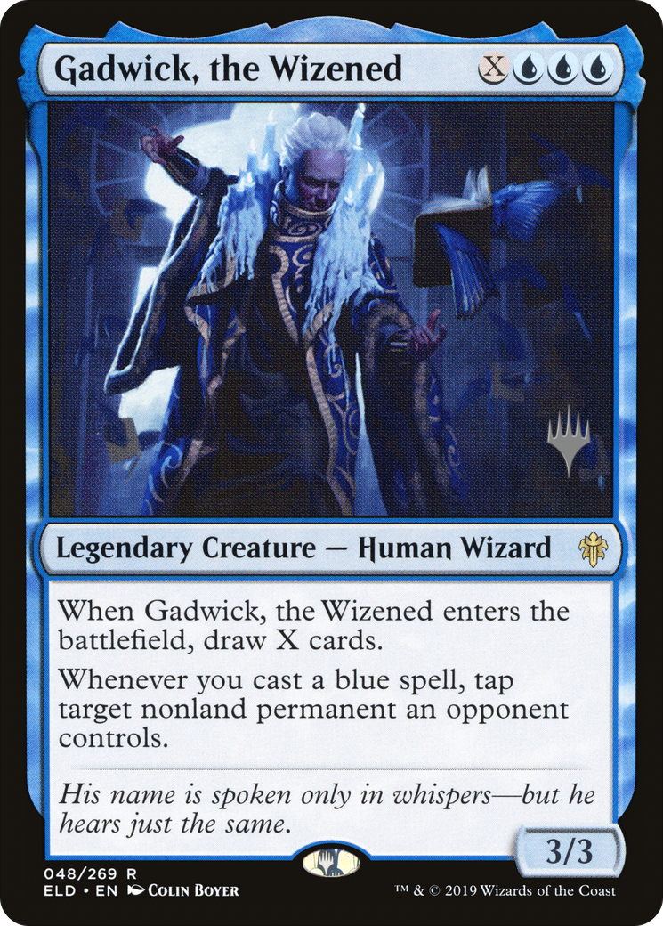 Gadwick, the Wizened (PPELD-048) - Throne of Eldraine Promos Foil