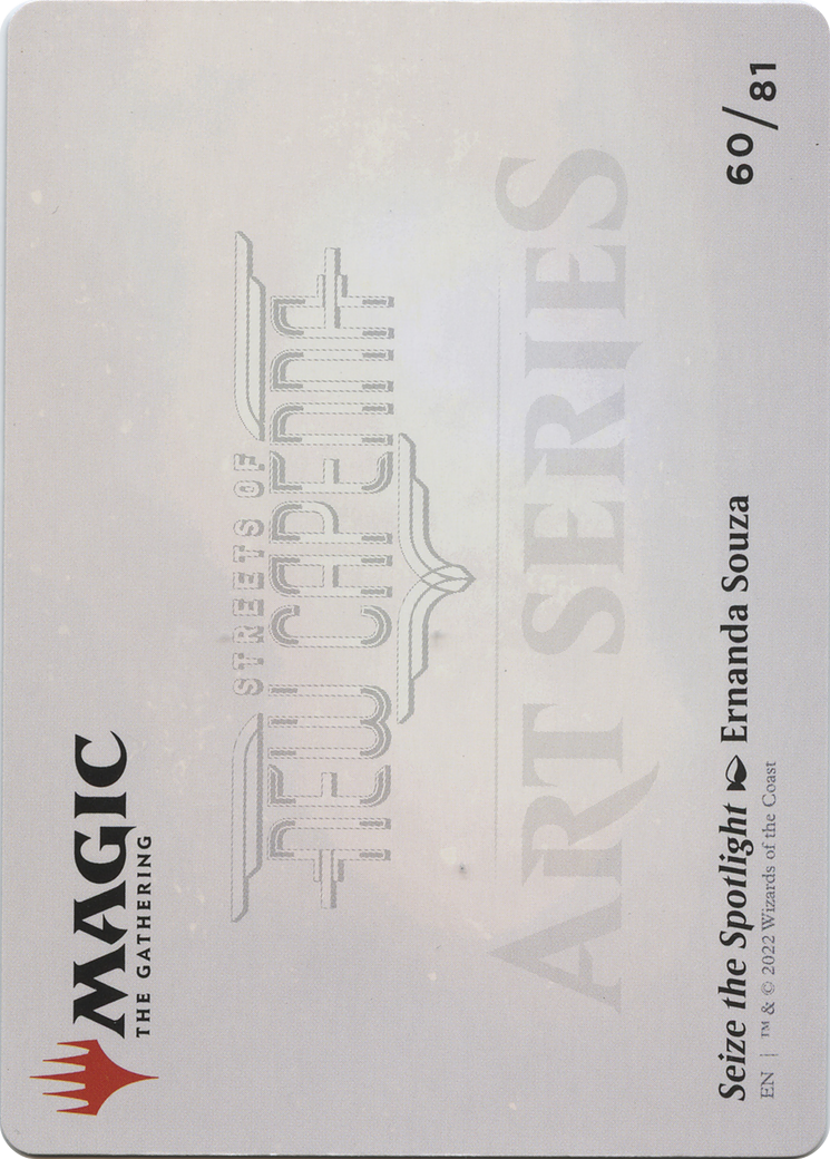 Seize the Spotlight // Seize the Spotlight (ASNC-060) - New Capenna Art Series (Borderless)