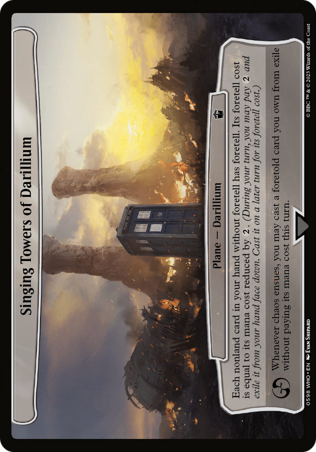 Singing Towers of Darillium (WHO-598) - Doctor Who