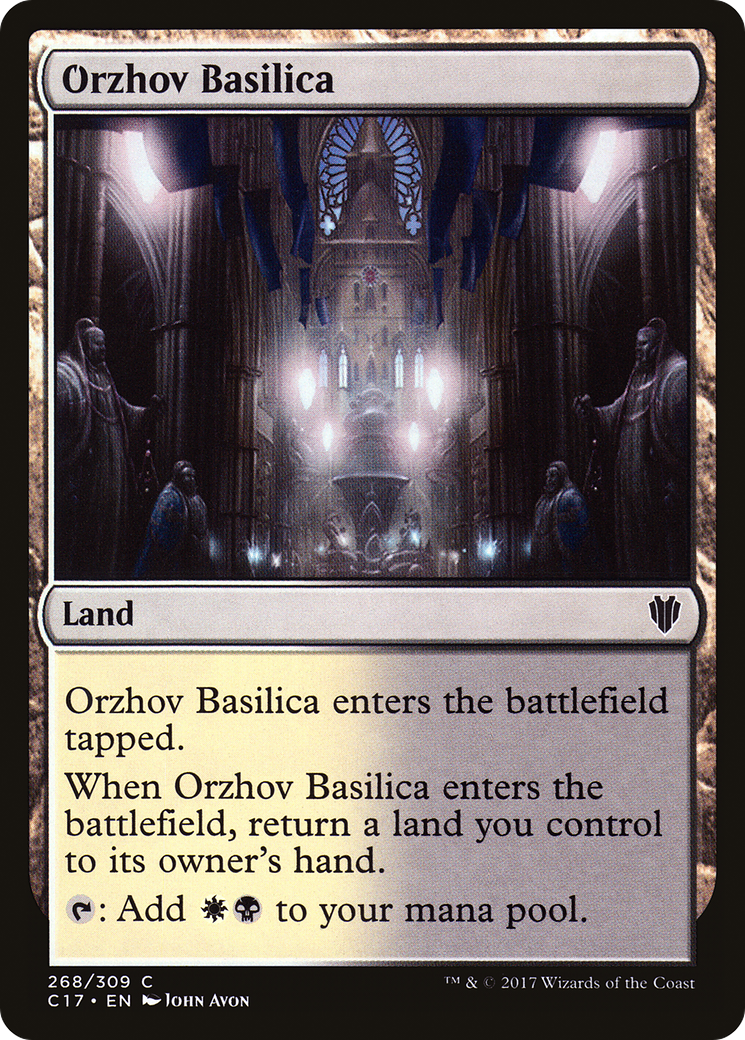 Orzhov Basilica (C17-268) - Commander 2017