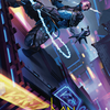 Kaito, Cunning Infiltrator // Kaito, Cunning Infiltrator (AFDN-051) - Foundations Art Series (Borderless) Foil