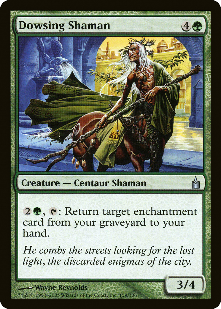Dowsing Shaman (RAV-159) - Ravnica: City of Guilds Foil