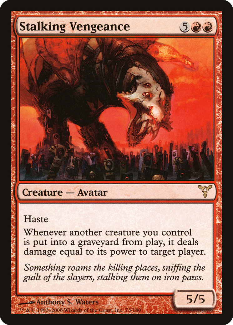 Stalking Vengeance (DIS-) - Dissension