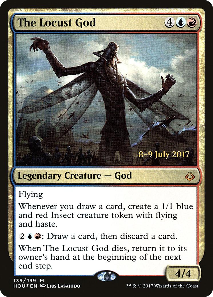 The Locust God (PRE-139) - Hour of Devastation Promos Foil