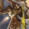 Gwaihir, Greatest of the Eagles // Gwaihir, Greatest of the Eagles (ALTR-059) - Tales of Middle-earth Art Series (Borderless) Foil
