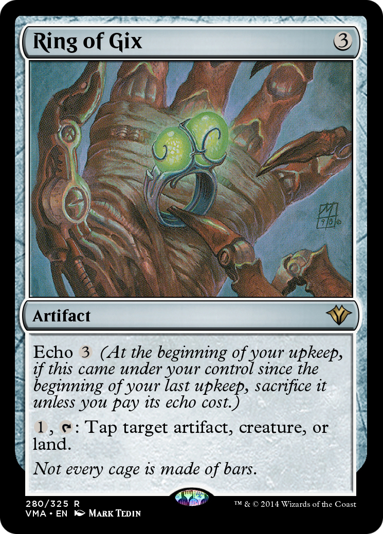 Ring of Gix (VMA-280) - Vintage Masters Foil