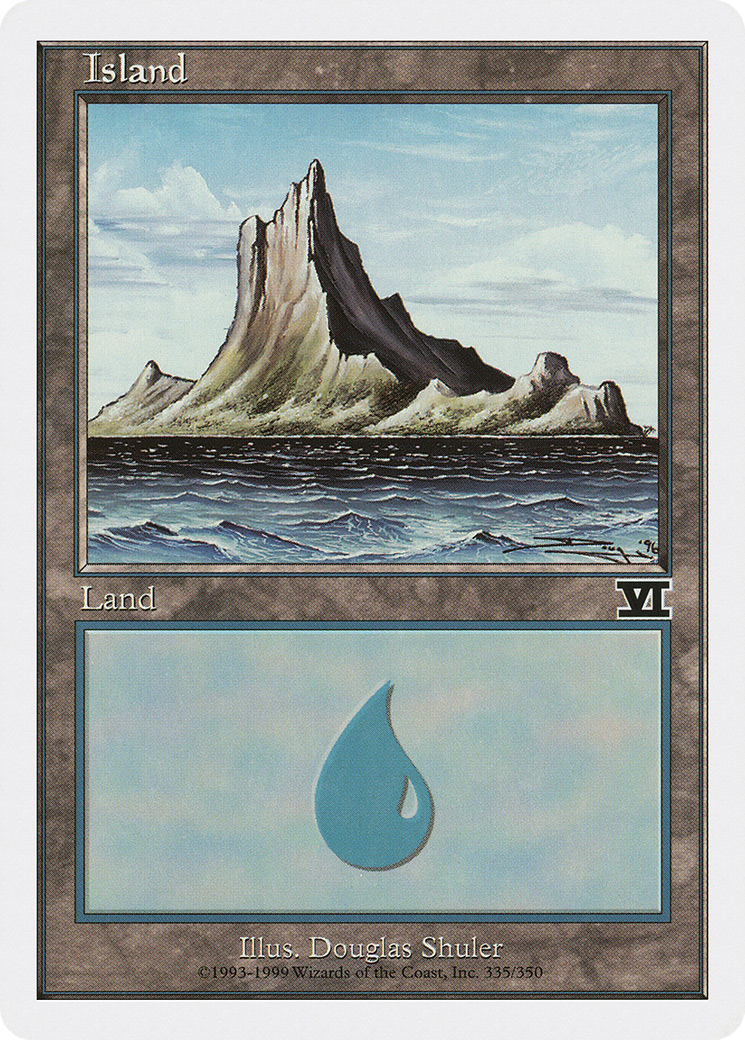 Island (335) (6ED-335) - Classic Sixth Edition