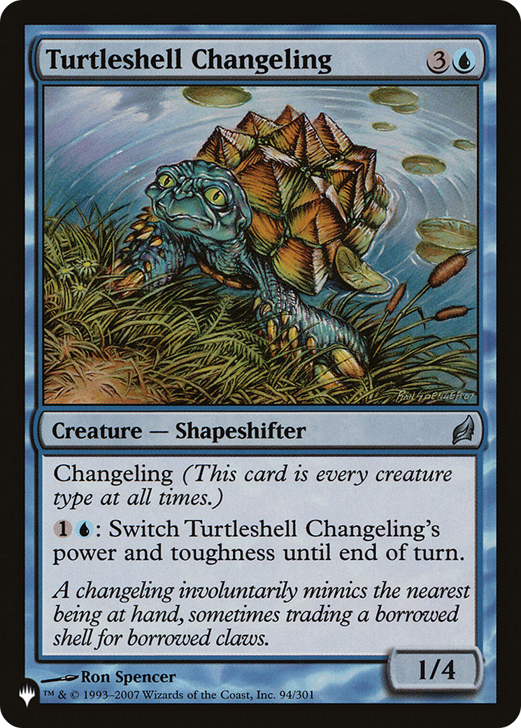 Turtleshell Changeling (LIST-94/301) - The List