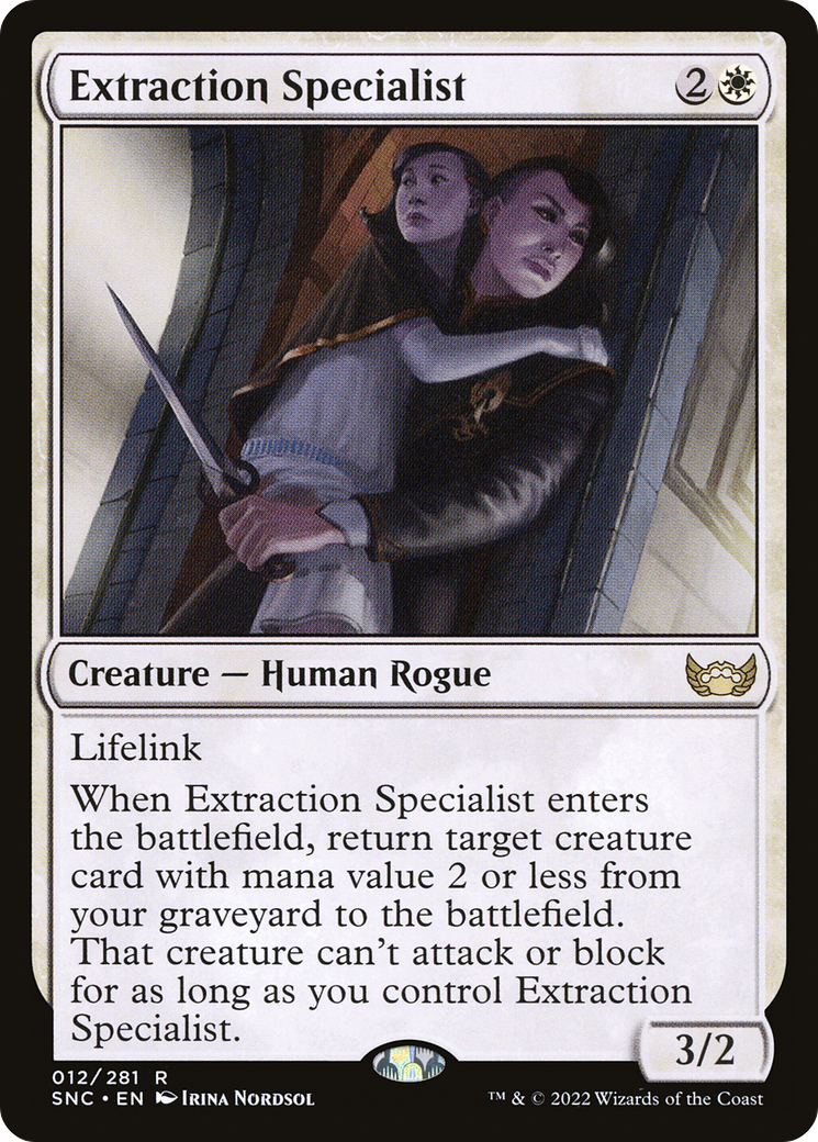 Extraction Specialist (SNC-012) - Streets of New Capenna Foil