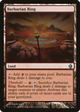 Barbarian Ring (PD2-028) - Premium Deck Series: Fire and Lightning Foil