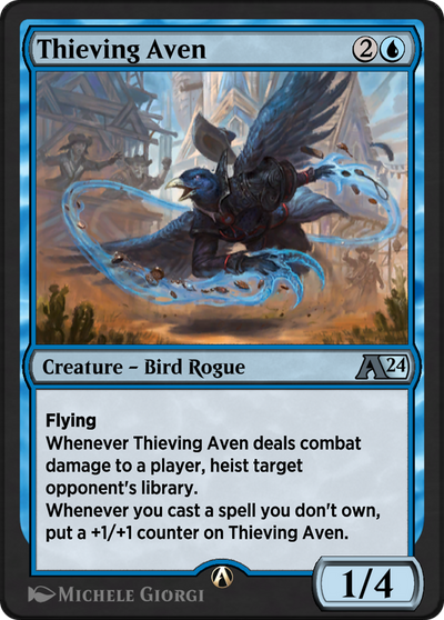 Thieving Aven (YOTJ-008) - Alchemy: Outlaws of Thunder Junction