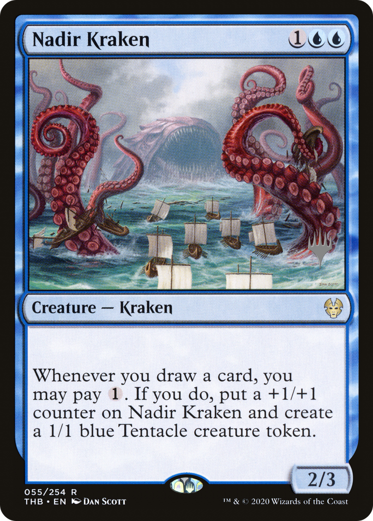 Nadir Kraken (PPTHB-55P) - Theros Beyond Death Promos Foil