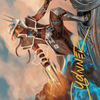 Annie Flash, the Veteran // Annie Flash, the Veteran (AOTJ-017) - Outlaws of Thunder Junction Art Series (Borderless)