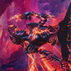 Ayara, Furnace Queen // Ayara, Furnace Queen (AMOM-021) - March of the Machine Art Series (Borderless) Foil