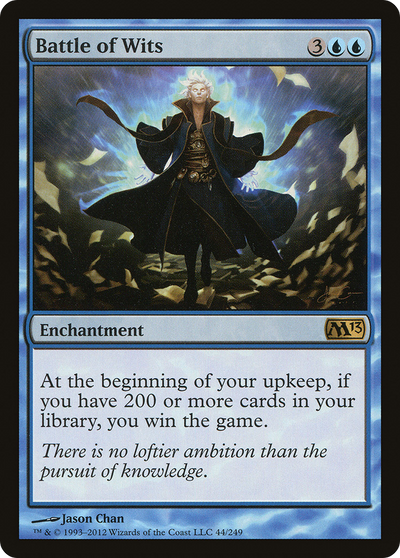 Battle of Wits (M13-044) - Magic 2013