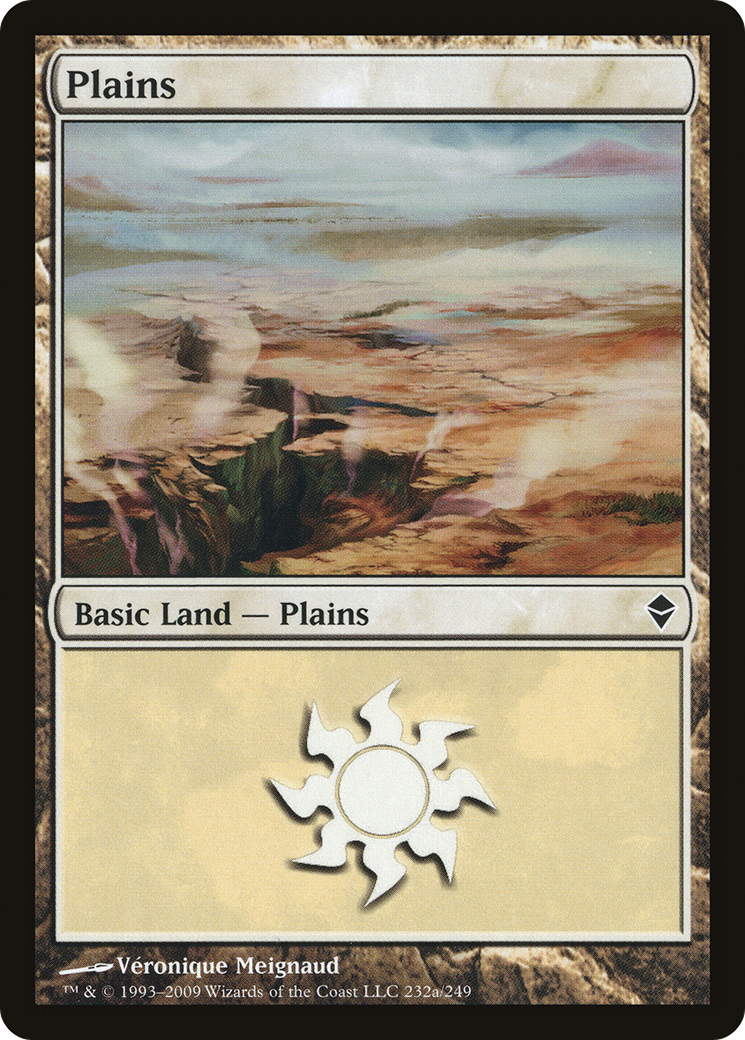 Plains (232a) (ZEN-232A) - Zendikar