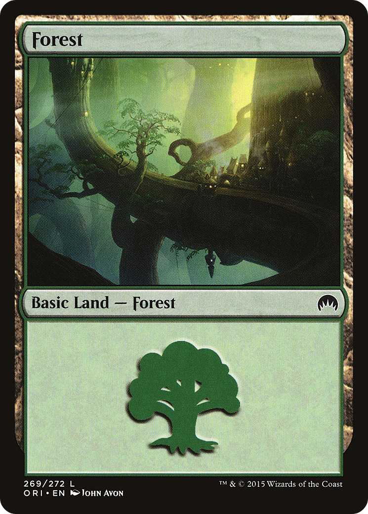 Forest (269) (ORI-269) - Magic Origins Foil