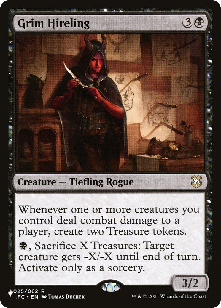 Grim Hireling (LIST-025/062) - The List