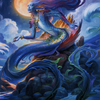 Svyelun of Sea and Sky // Svyelun of Sea and Sky (AMH2-024) - Modern Horizons 2 Art Series (Borderless) Foil