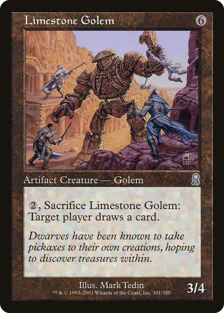 Limestone Golem (ODY-301) - Odyssey
