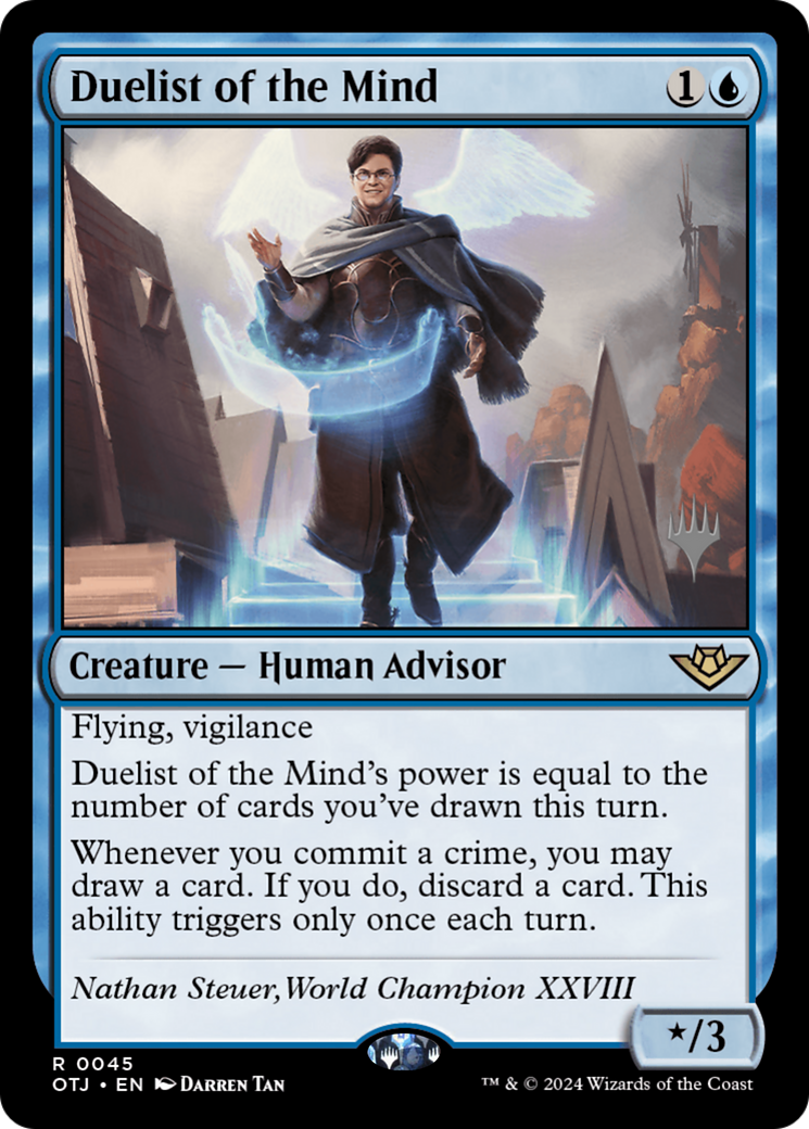 Duelist of the Mind (PPOTJ-045) - Outlaws of Thunder Junction Promos Foil