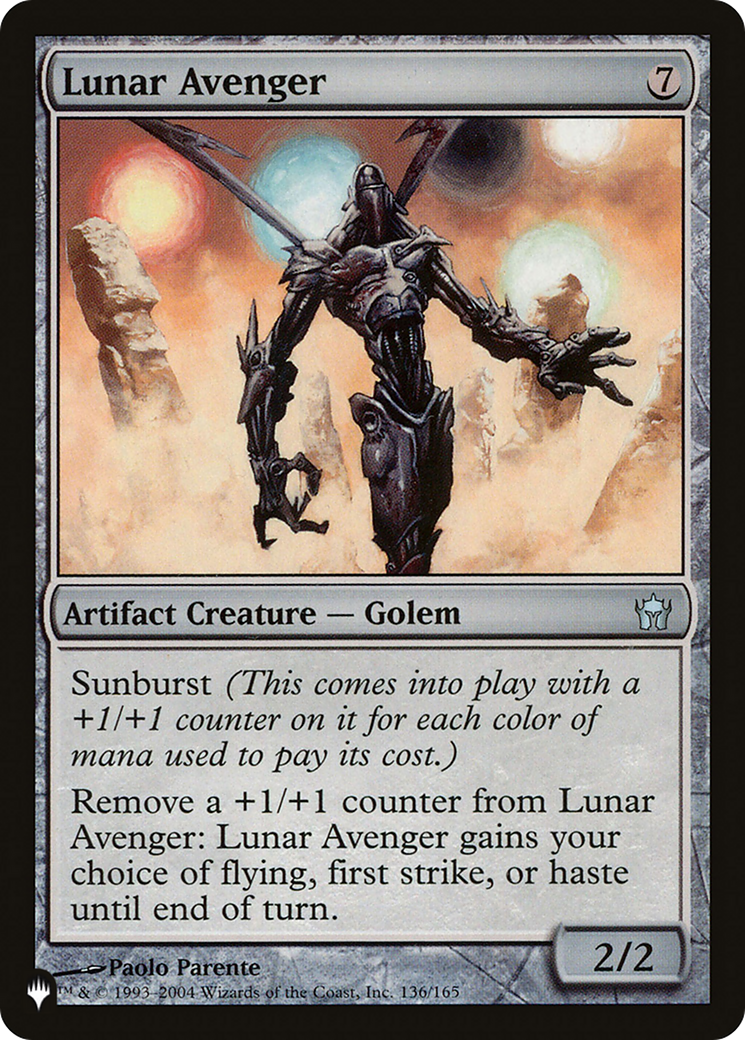 Lunar Avenger (LIST-136/165) - The List