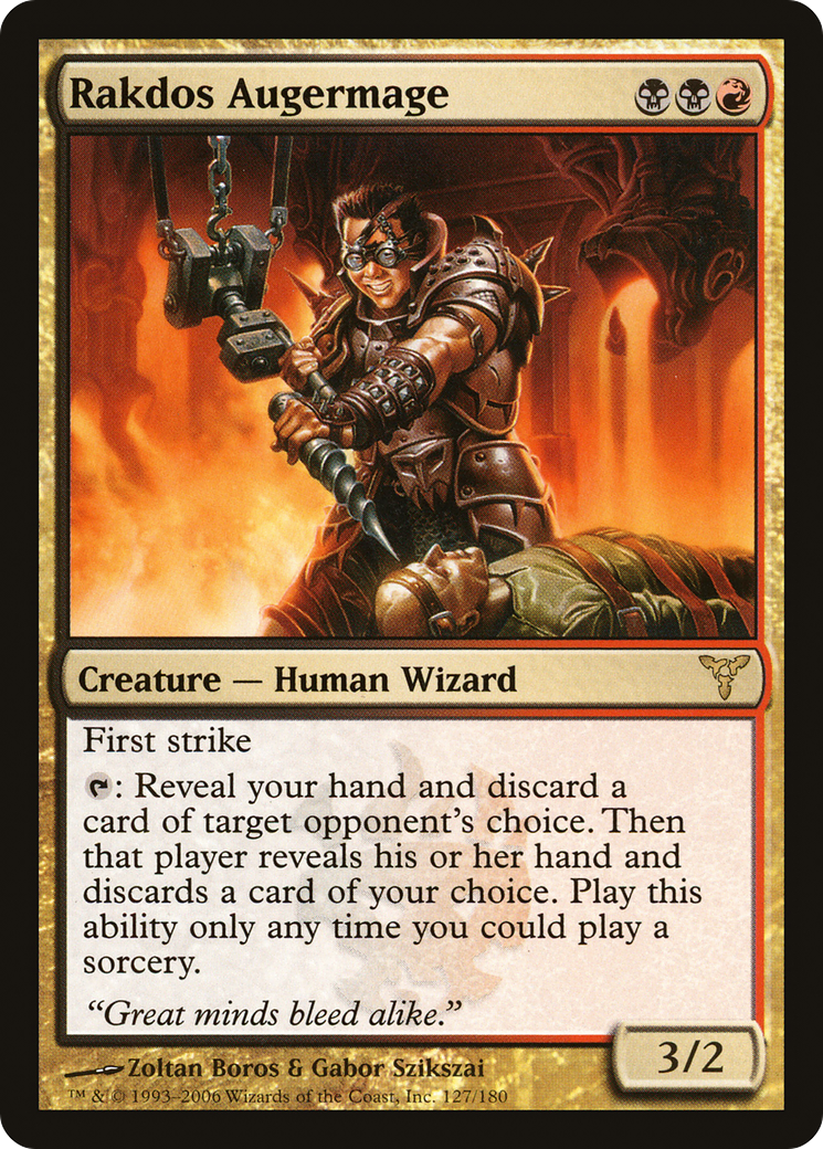Rakdos Augermage (DIS-) - Dissension