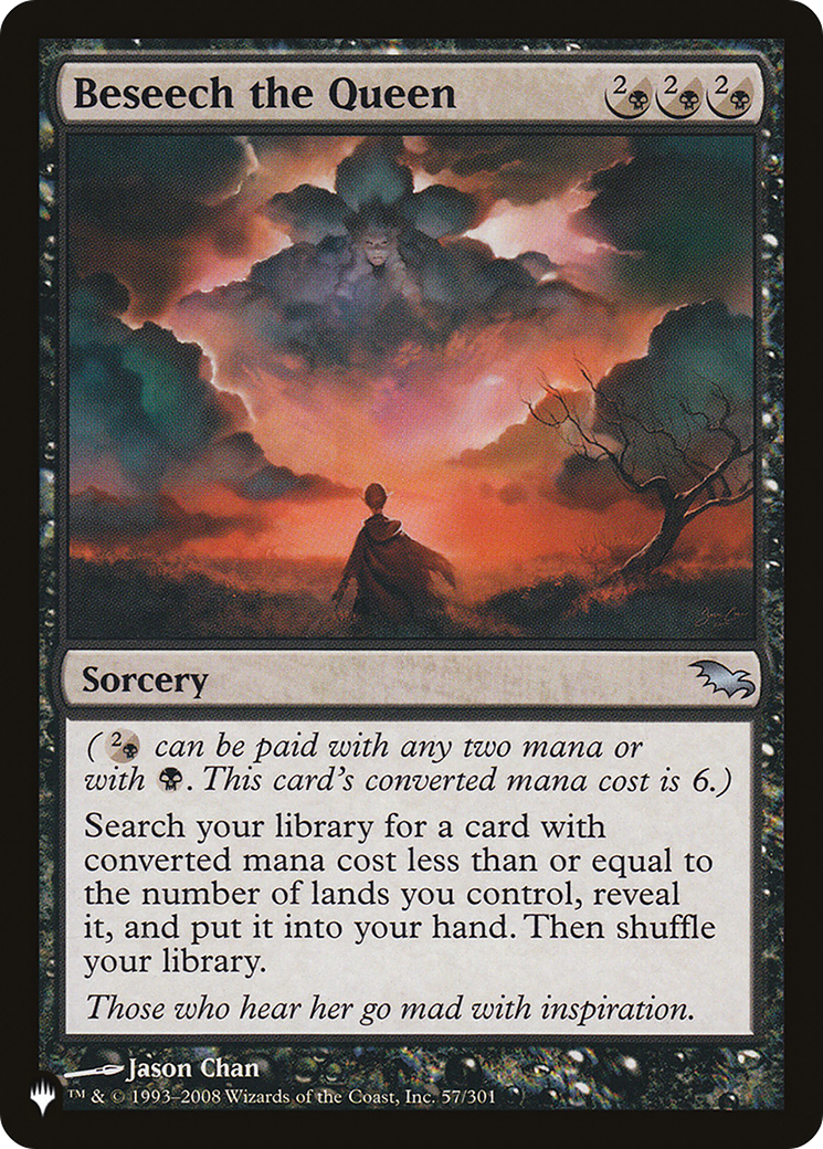 Beseech the Queen (LIST-57/301) - The List