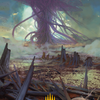 Swamp // Swamp (AMH3-024) - Modern Horizons 3 Art Series (Borderless) Foil
