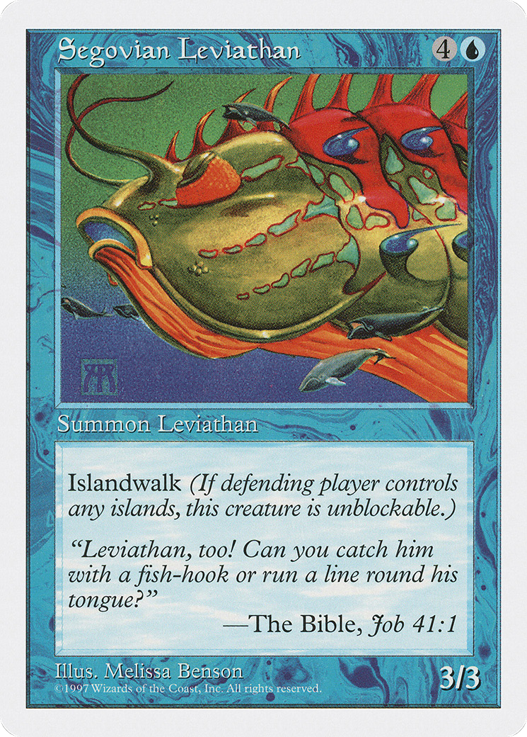 Segovian Leviathan (5ED-) - Fifth Edition