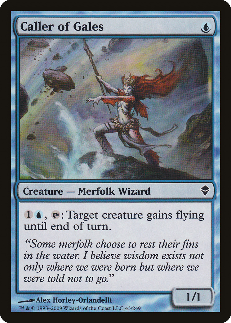 Caller of Gales (ZEN-043) - Zendikar Foil