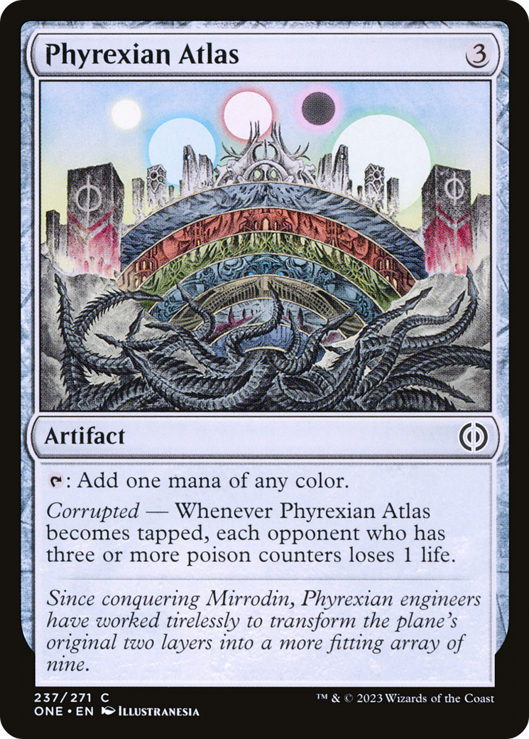 Phyrexian Atlas (ONE-237) - Phyrexia: All Will Be One