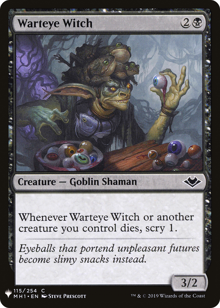 Warteye Witch (LIST-MH1-115) - The List