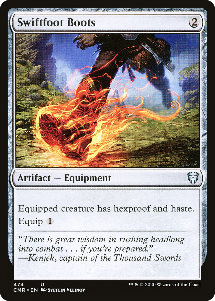 Swiftfoot Boots (CMR-474) - Commander Legends