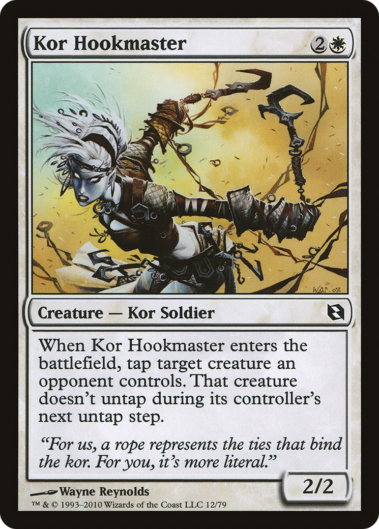Kor Hookmaster (DDF-012) - Duel Decks: Elspeth vs. Tezzeret