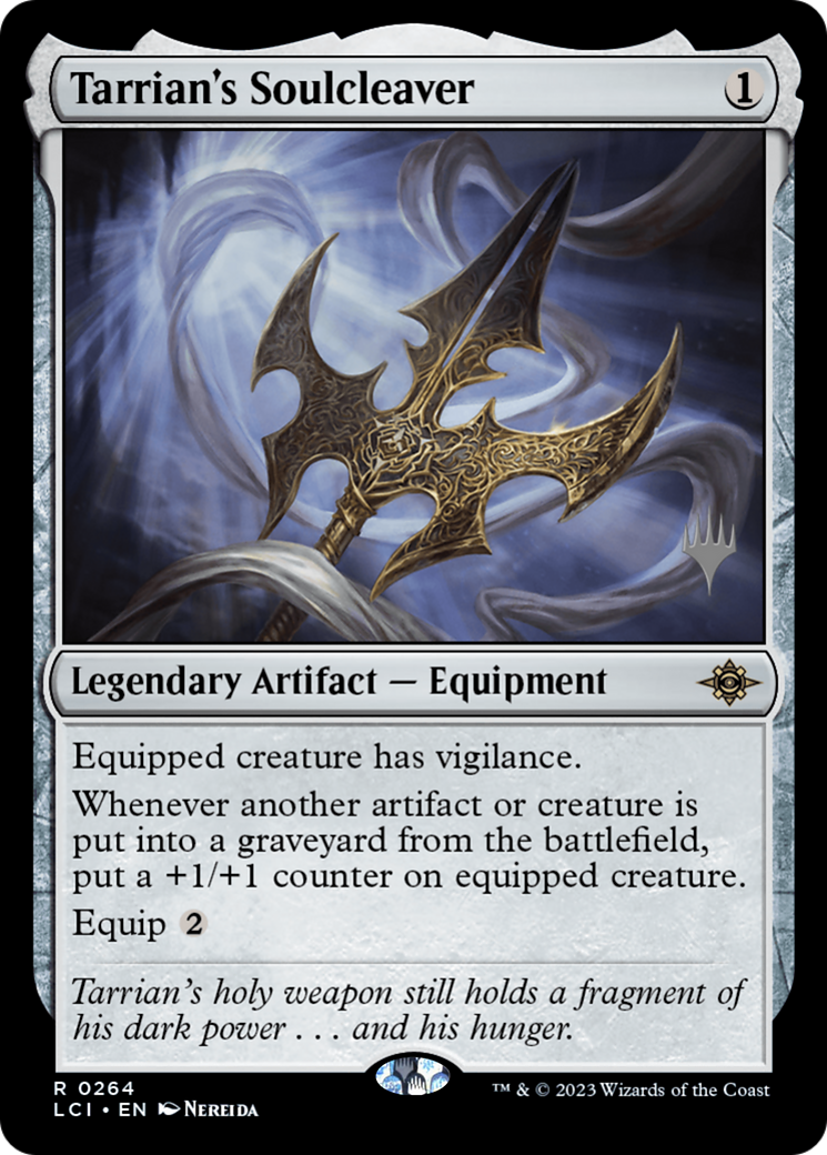 Tarrian's Soulcleaver (PPLCI-264) - The Lost Caverns of Ixalan Promos Foil