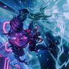 Surgehacker Mech // Surgehacker Mech (ANEO-045) - Neon Dynasty Art Series (Borderless) Foil