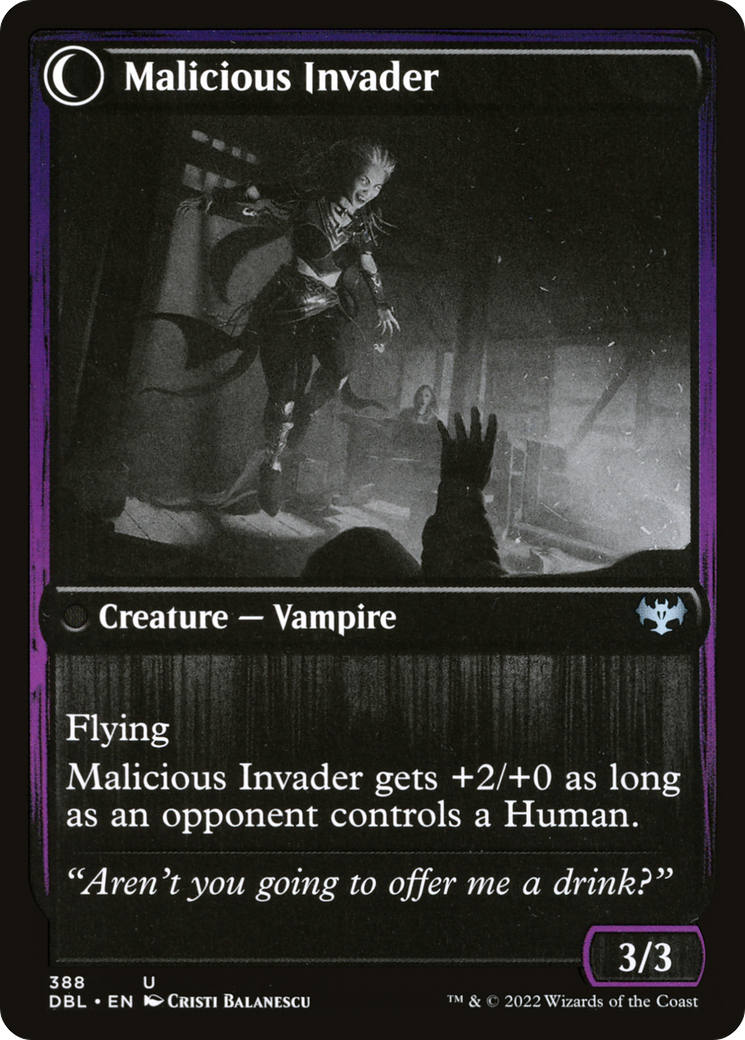 Innocent Traveler (DBL-388) - Innistrad: Double Feature: (Double Faced Transform) Foil