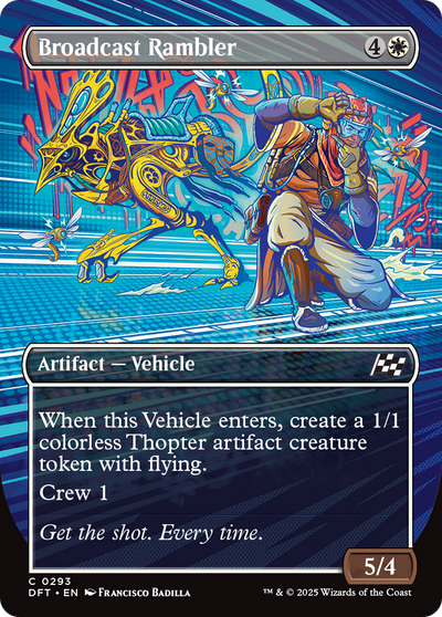 Broadcast Rambler (Borderless) (DFT-293) - Aetherdrift (Borderless)
