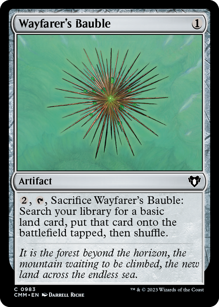 Wayfarer's Bauble (CMM-983) - Commander Masters