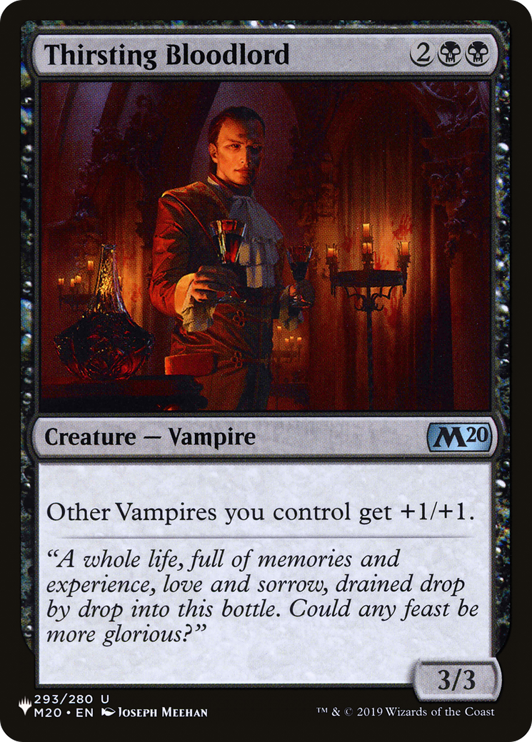 Thirsting Bloodlord (LIST-293/280) - The List