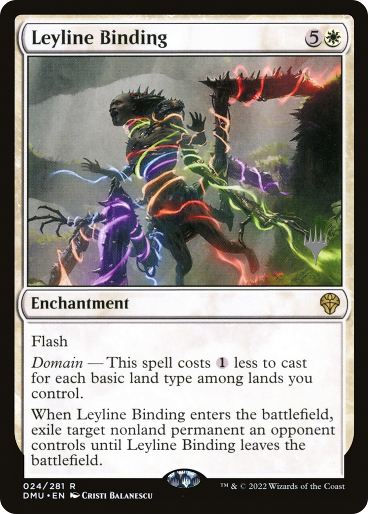 Leyline Binding (PPDMU-024) - Dominaria United Promos
