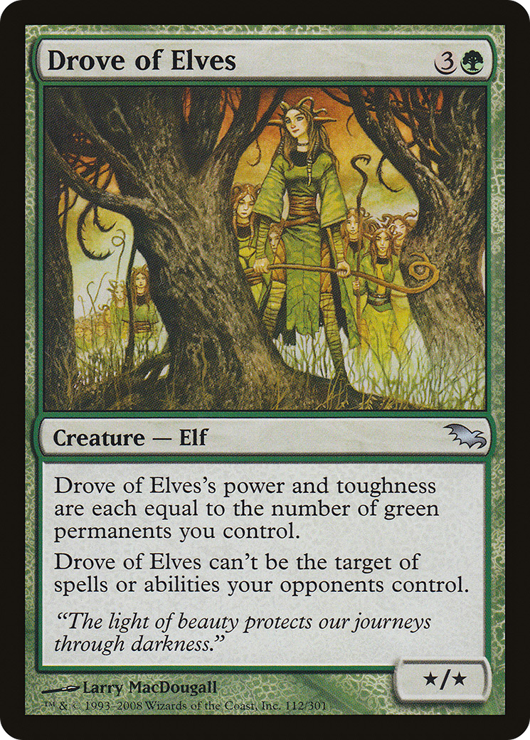 Drove of Elves (SHM-112) - Shadowmoor