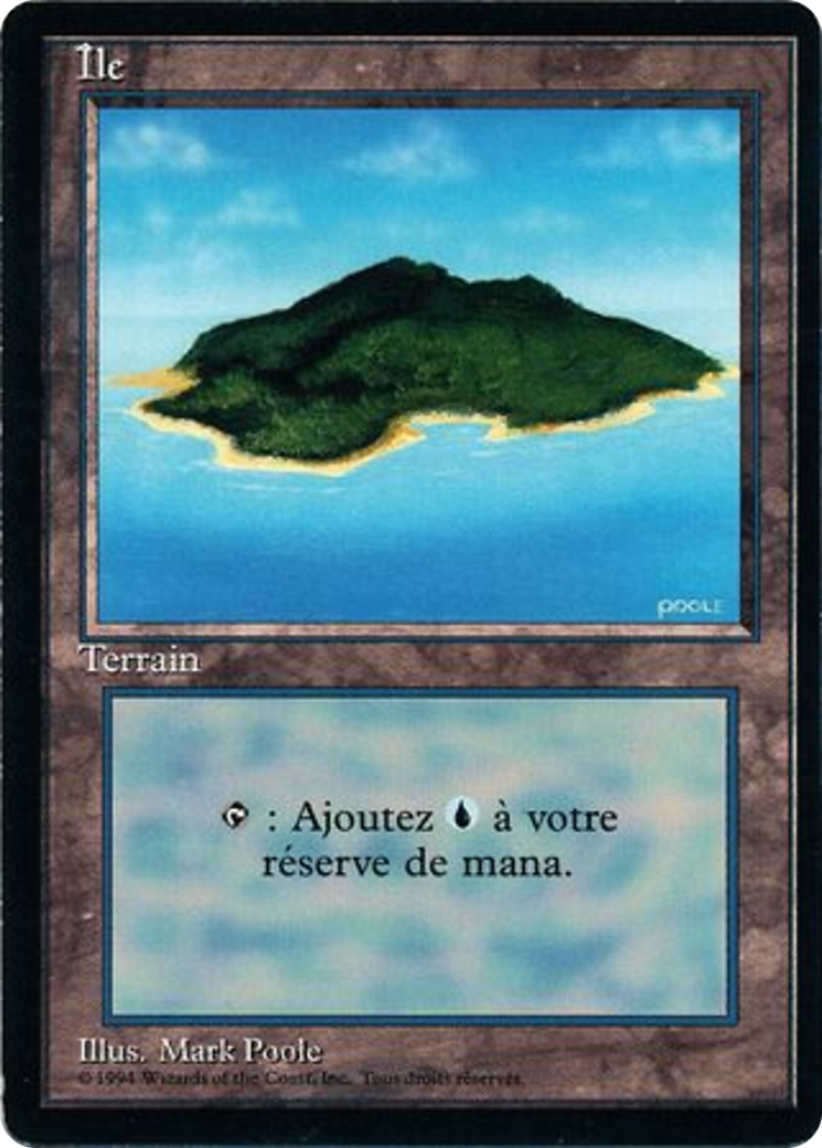 Island (B) (FBB-288) - Foreign Black Border